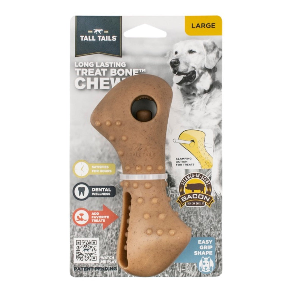 Tall Tails Dog Treat Bone Chew Large 7 Inch Default Title