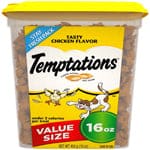 Temptations Creamy Dairy Flavor Cat Treat 6.3 Oz