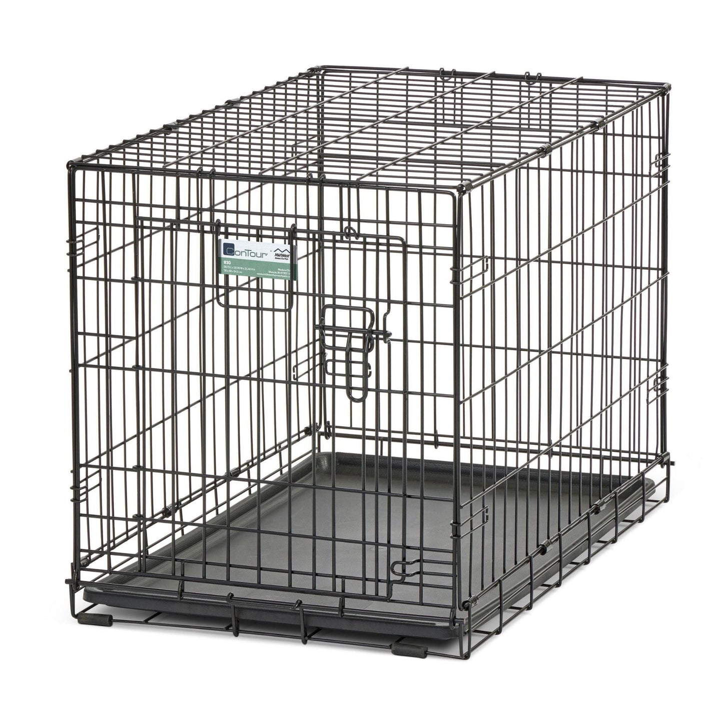 MidWest Homes for Pets Contour Single Door Dog Crate 1ea/30in.