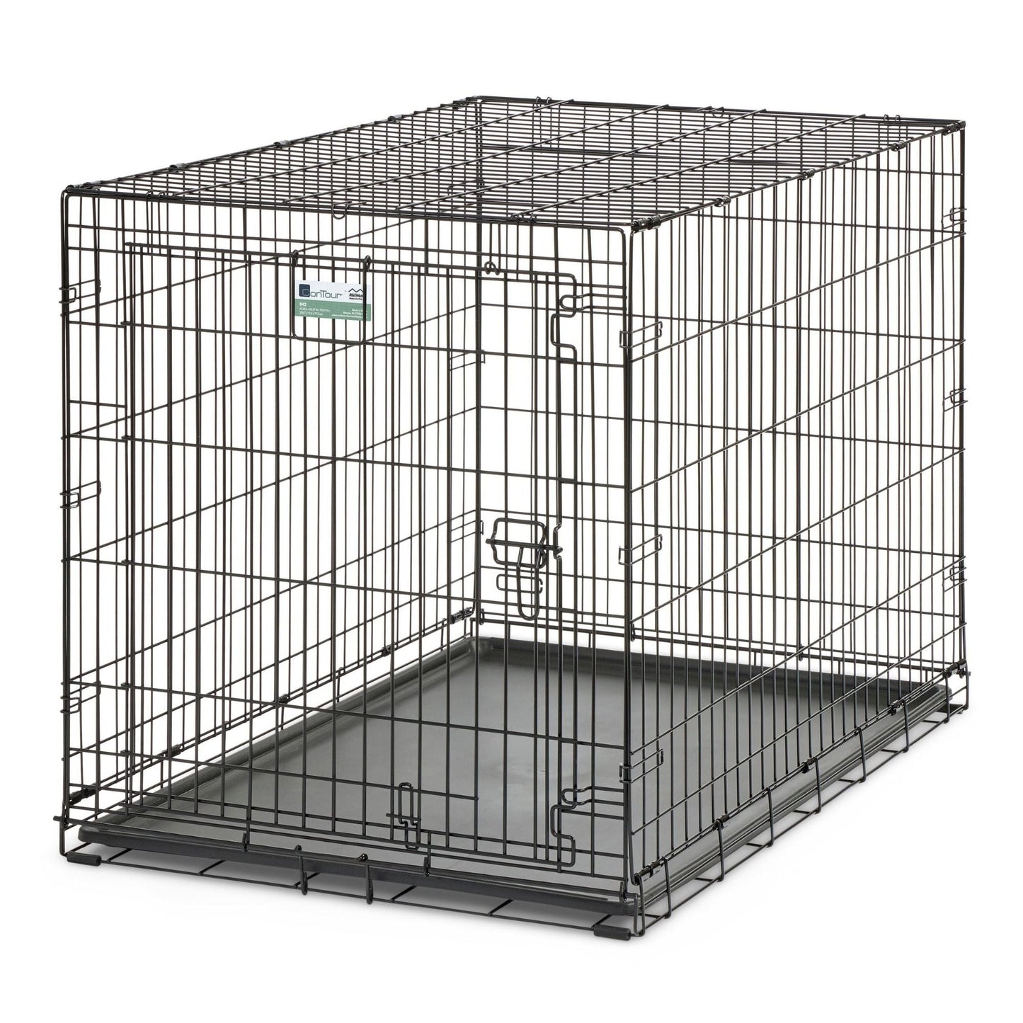 MidWest Homes for Pets Contour Single Door Dog Crate 1ea/42in.