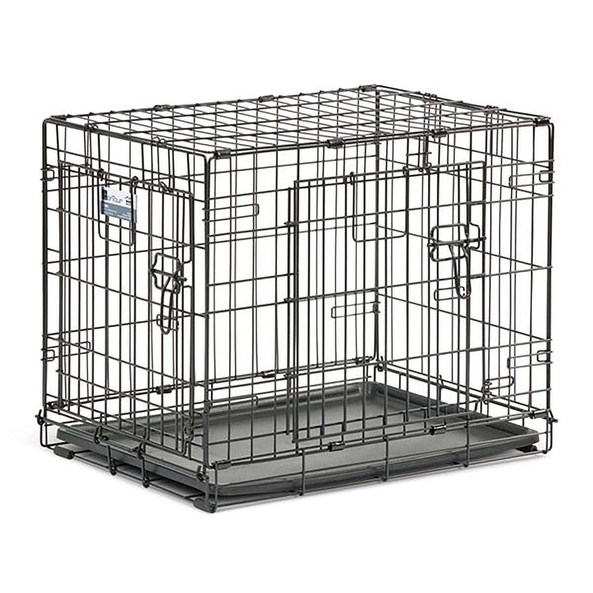 MidWest Homes for Pets Contour Double Door Dog Crate 1ea/24in.