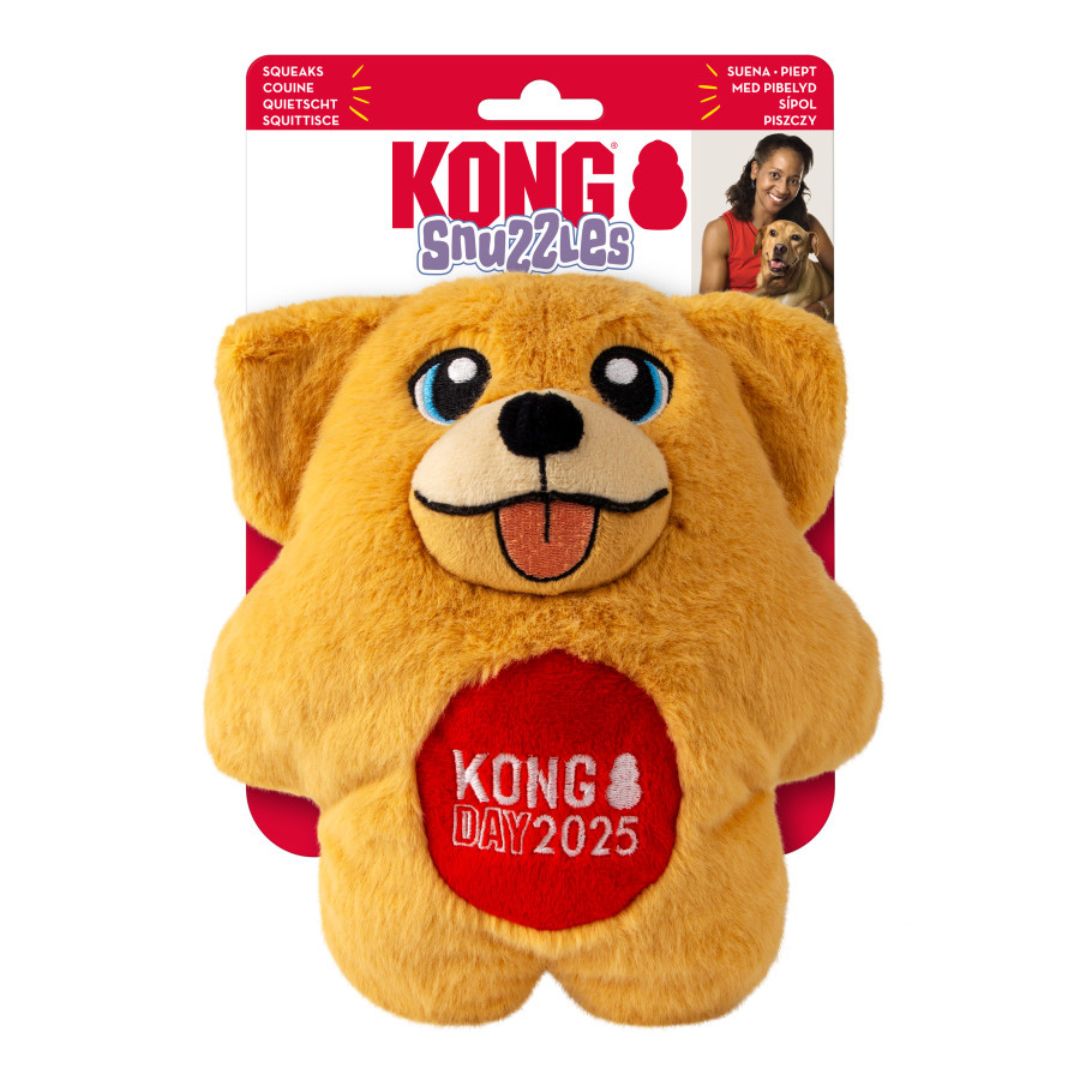 KONG Wild Knots KONG Day 2025 Bear Dog Toy Assorted SM/MD