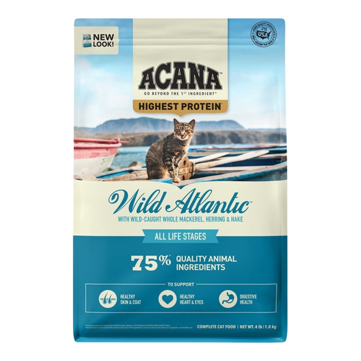 Acana Cat Grain Free Wild Atlantic 4Lbs