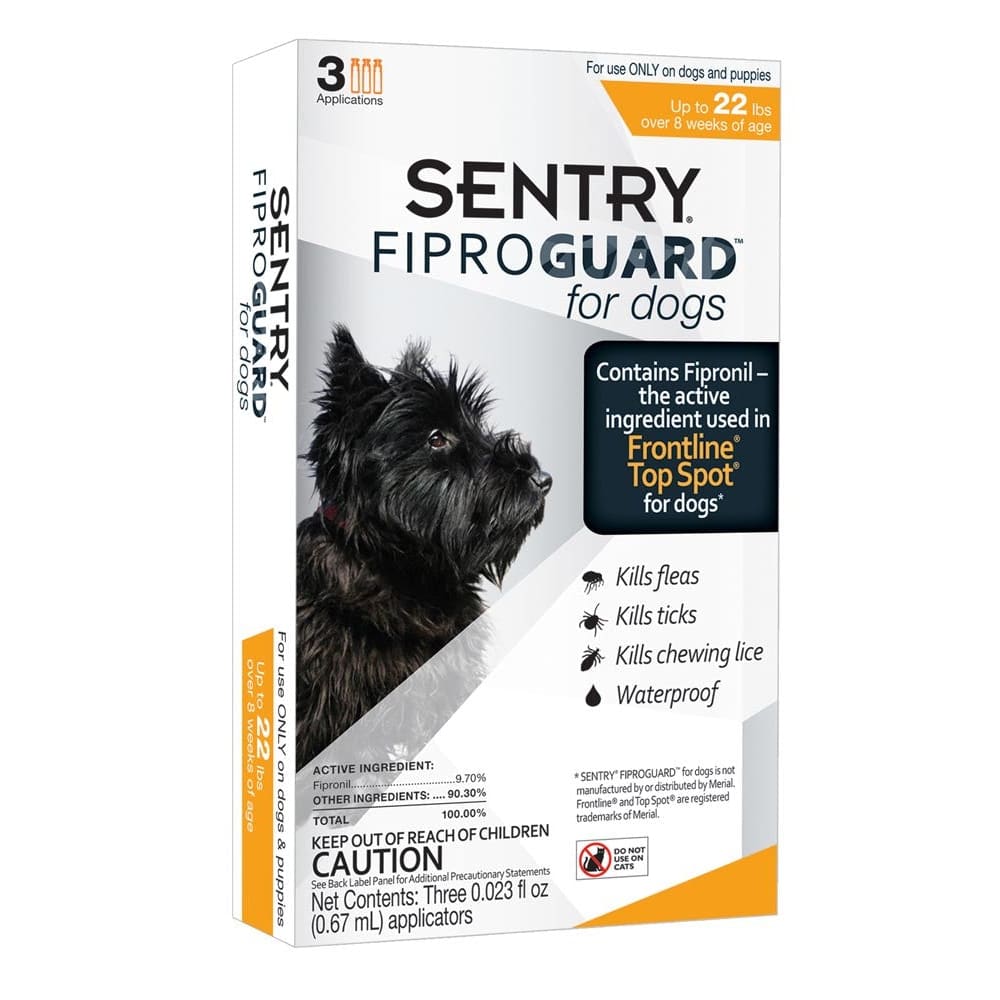 SENTRY FiproGuard Dog Flea & Tick Squeeze on