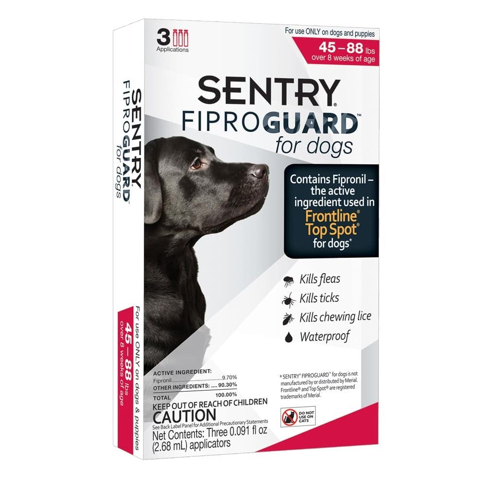 SENTRY FiproGuard Dog Flea & Tick Squeeze