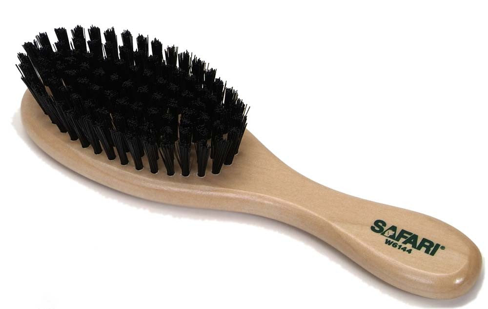 Safari Bristle Dog Brush Green SM