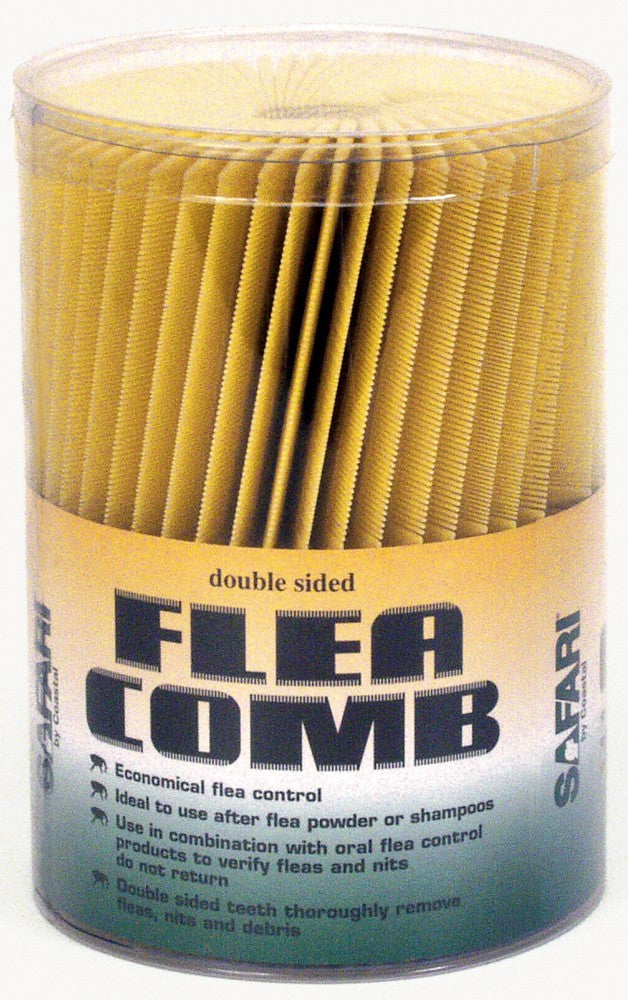 Safari Plastic Double Sided Dog Flea Comb