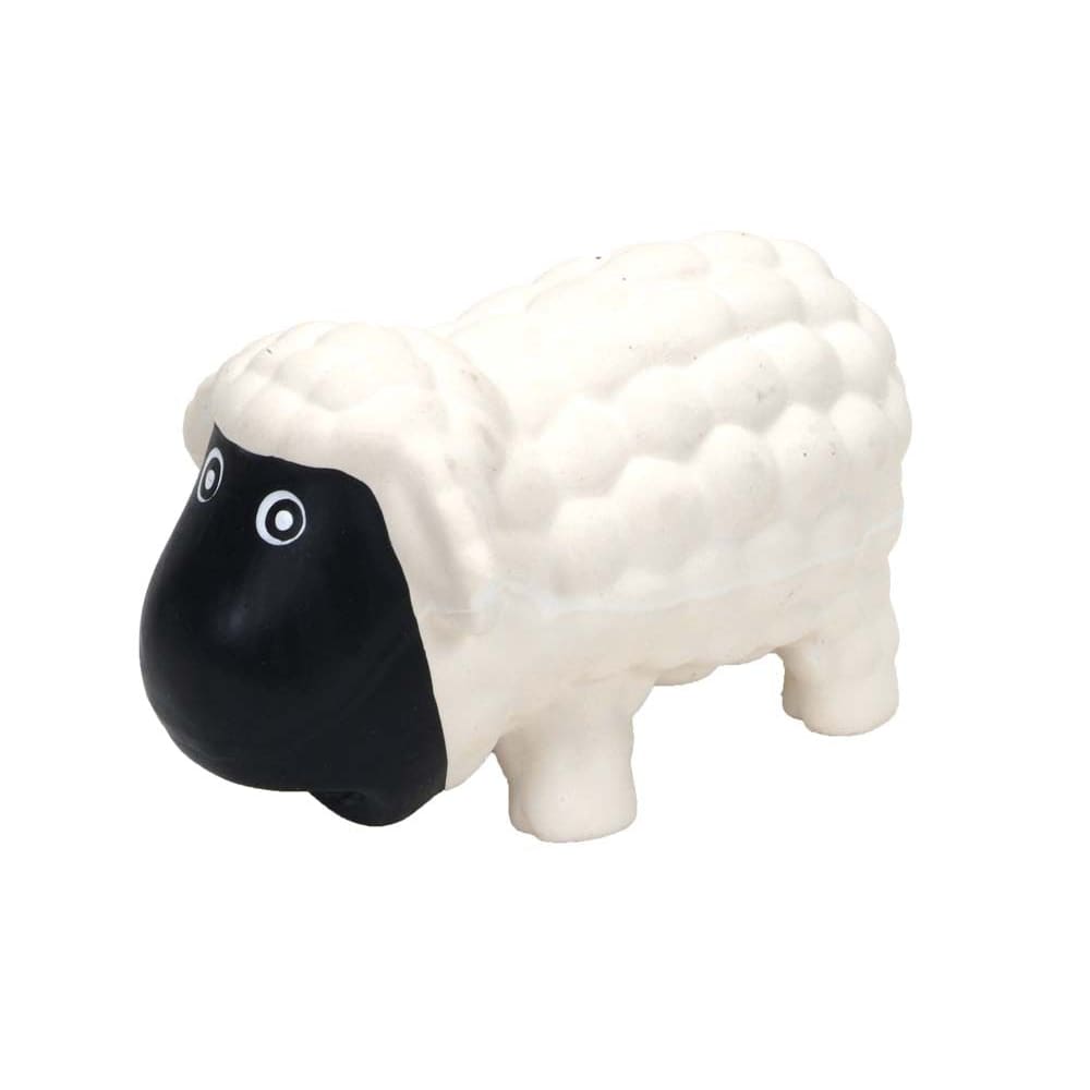 Coastal Rascals Latex Toy Sheep White 6.5In