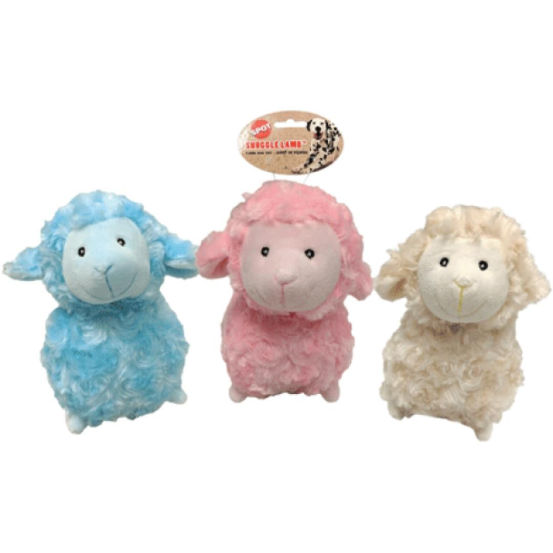 Ethical Snuggle Lamb Plush Dog Toy Assorted