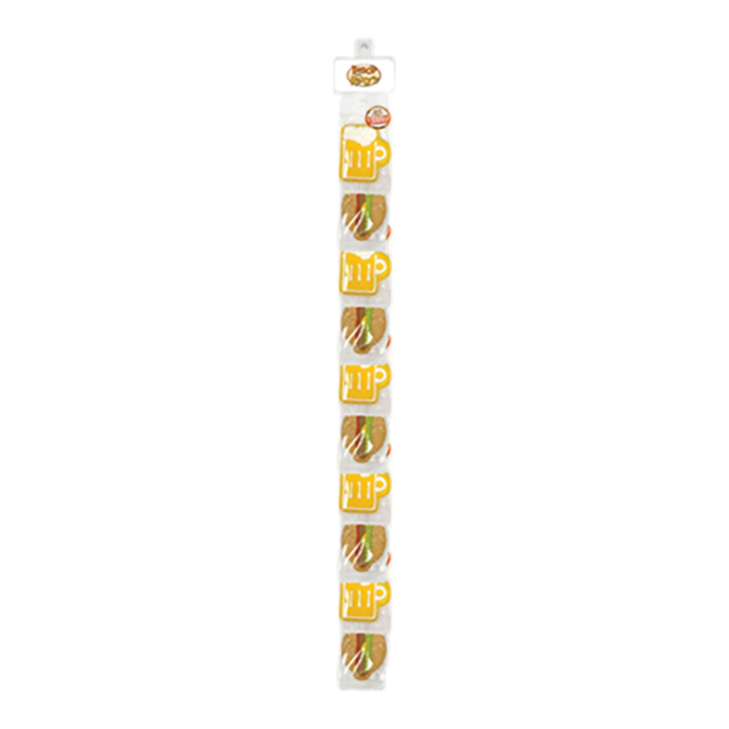 Bosco & Roxy's Dog Burger & Beer Cookies Clip Strip - 12 Count