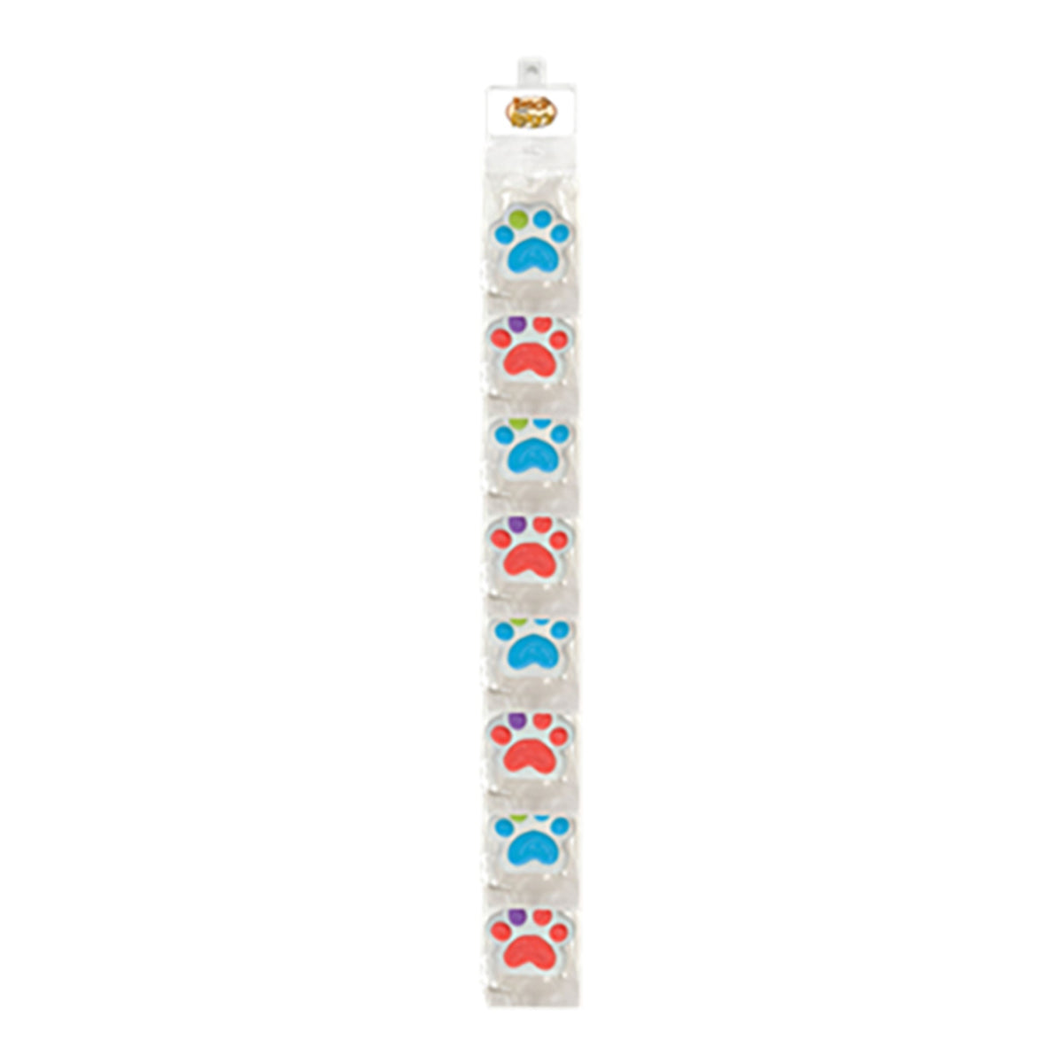 Bosco & Roxy's Dog Pink & Blue Paw Cookies Clip Strip Kit - 12 Count