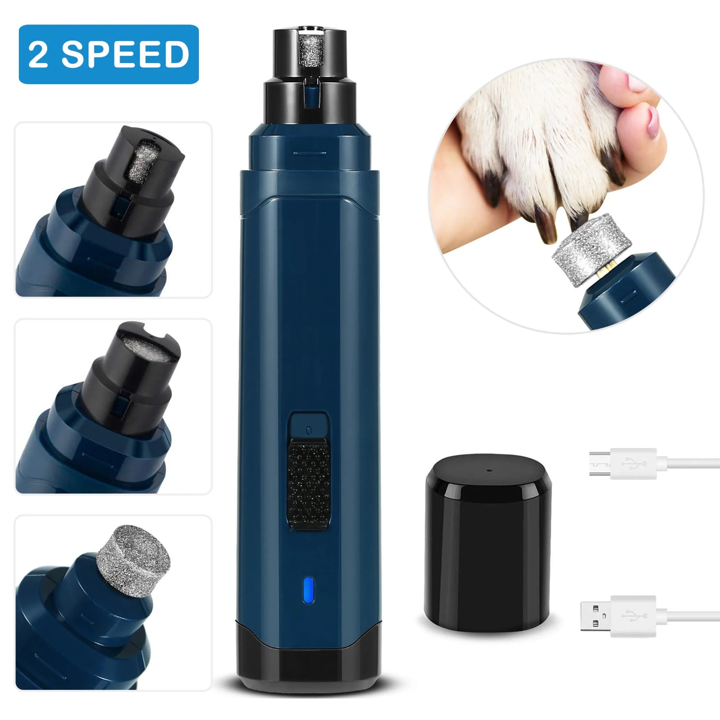 Dog Nail Grinder 2 Speeds