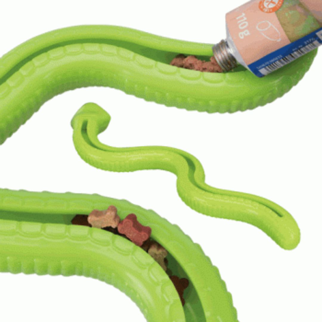 Trixie Dog Snack Snake Rubber 16.5 Inch Default Title