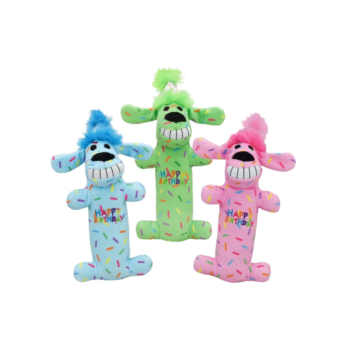 Multipet Birthday LOOfA Dog with Party Hat 6inch Plush Toy