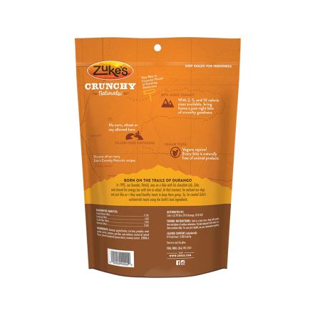 Zukes Dog Crunchy Natural Pumpkin 12oz.