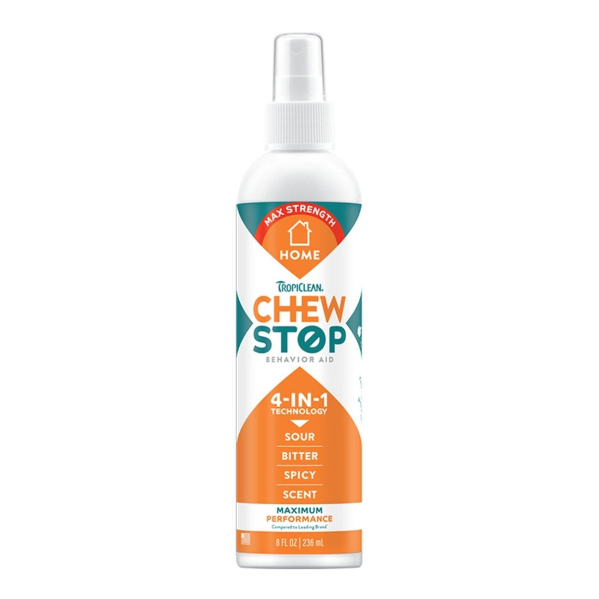 Tropiclean Dog Chew Stop Behavior Aid Home Spray 8oz.