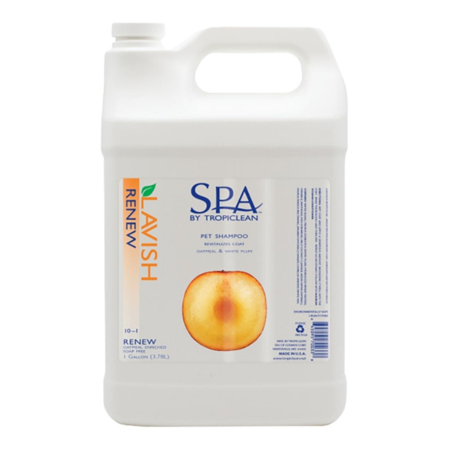 Tropiclean Dog & Cat Spa Lavish Renew Shampoo 1 Gal