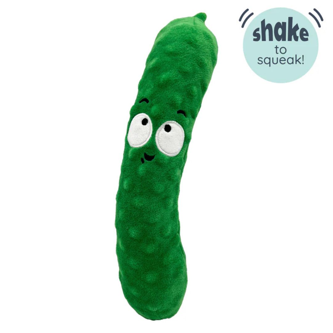 H&K Tiny Tuff D Pickle Dell Plush Squeak Crinkle