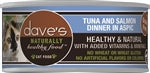 Daves Naturally Healthy Cat Food; Tuna and Salmon Dinner In Aspic 5.5Oz (Case Of 24)