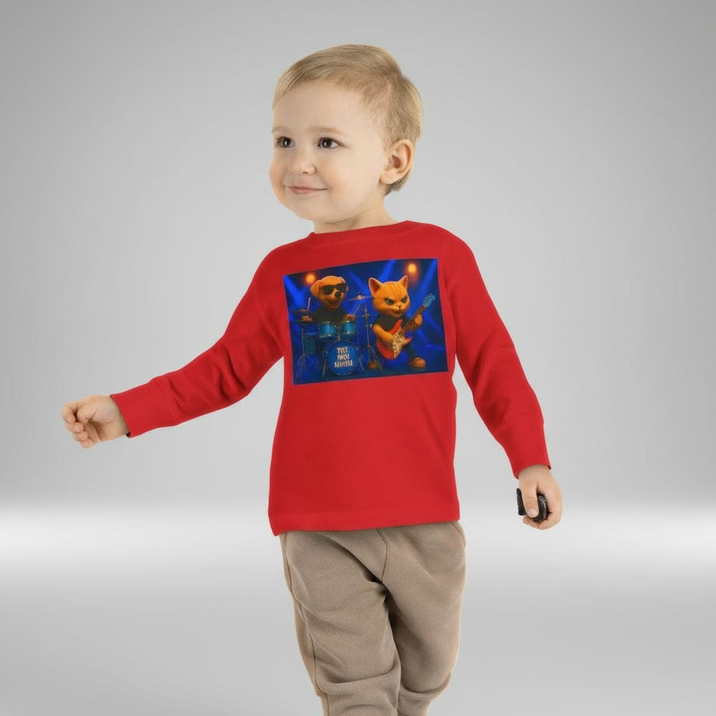 Toddler Long Sleeve Music Band Tee