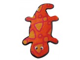 Outward Hound Invincibles Dog Toy Gecko 4 Squeakers Large