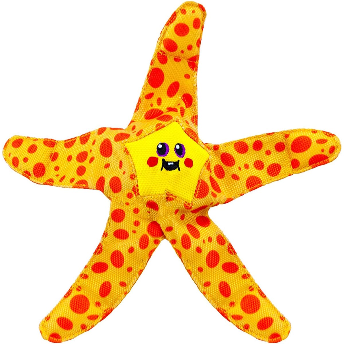 Outward Hound Floatiez Starfish Floating Dog Toy Yellow/Red 1ea/MD