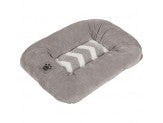 SnooZZy Zig Zag Low Bumper Kennel Dog Mat Grey Extra Small