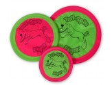 Booda Tail Spin Flyer Dog Toy Multi-Color 12 In