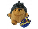 Booda Squatter Plush Dog Toy Hedgehog Multi-Color Large