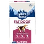 Natural Balance Pet Foods Fat Dogs Chicken and Salmon Formula Low Calorie Dry Dog Food 28 lb