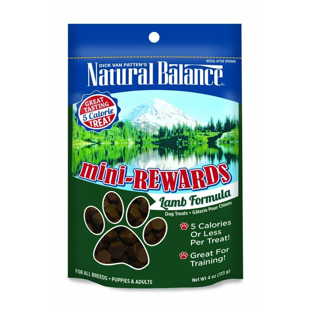Natural Balance Pet Foods L.I.D Mini Rewards Dog Treats Lamb 1ea/4 oz