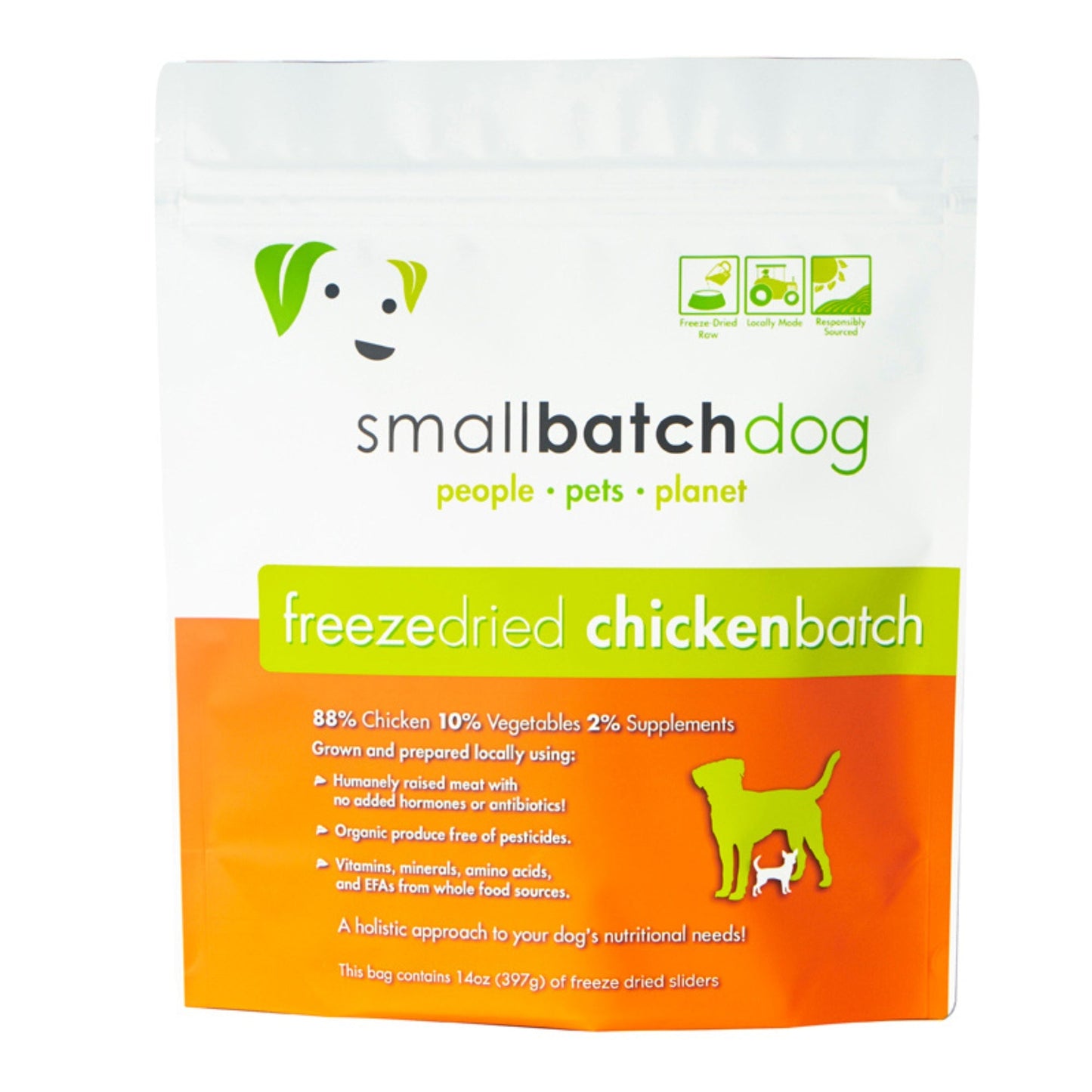 Small Batch Freeze Dried Chicken Sliders - 14oz.