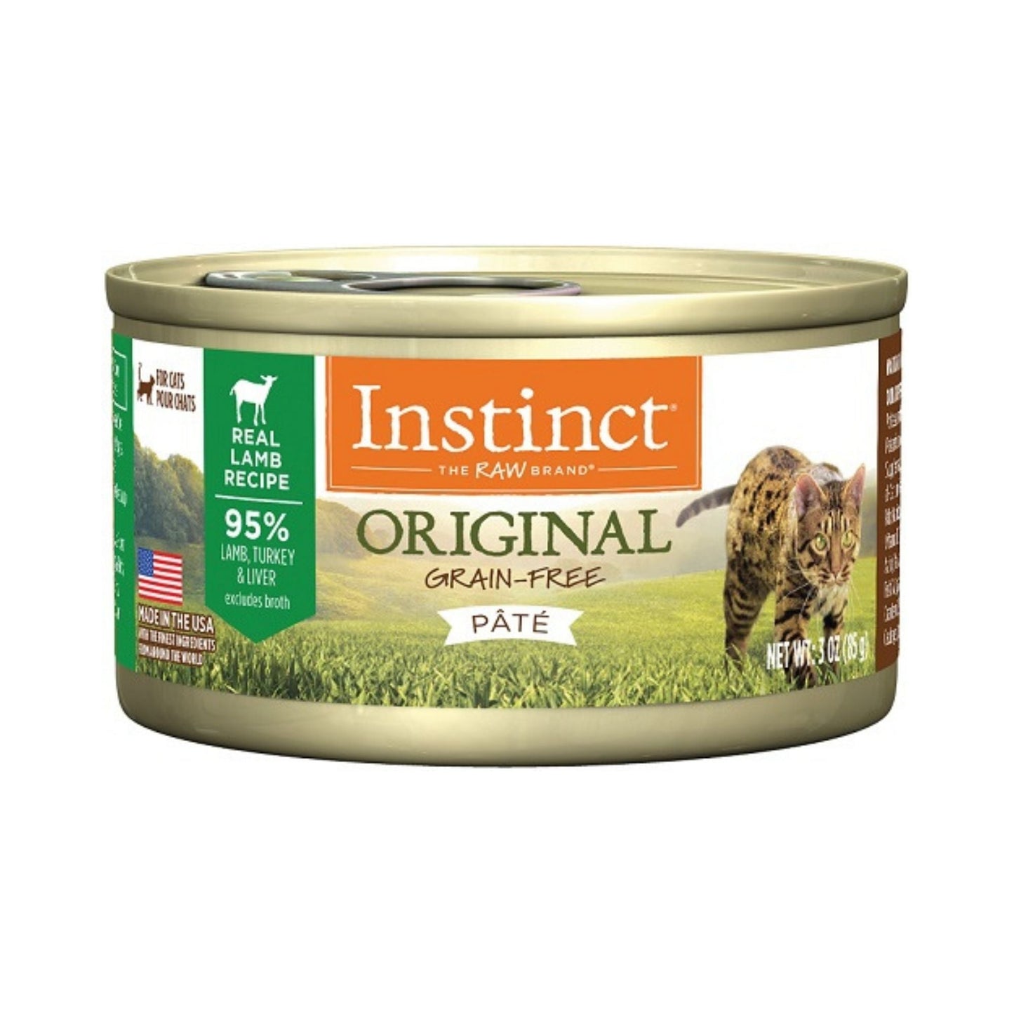 Natures Variety Instinct Cat Original Lamb 3oz. (Case of 24)