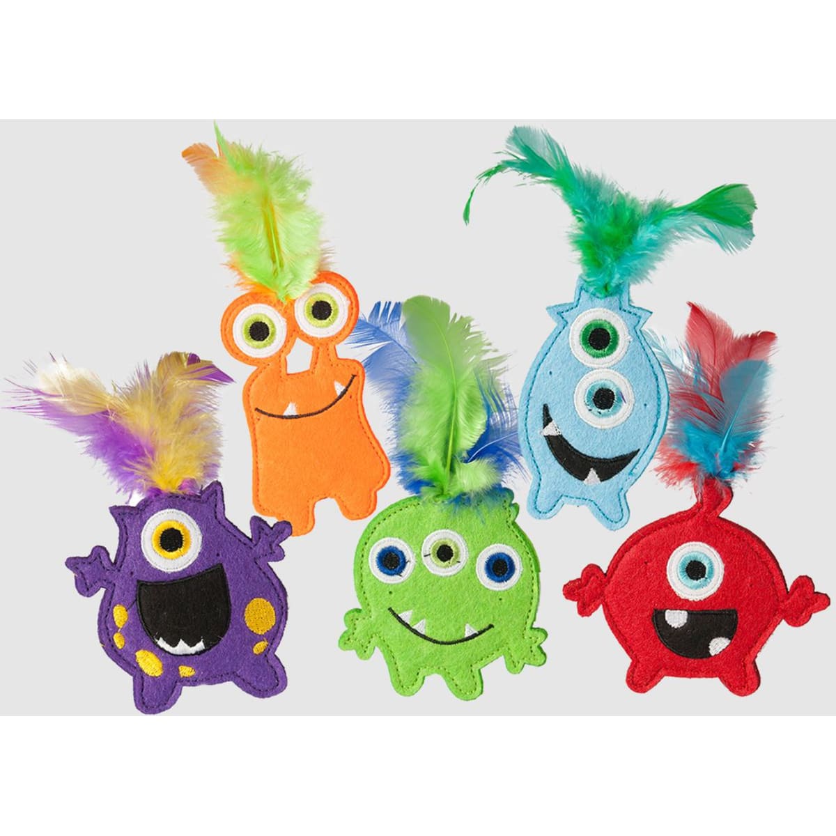 Multipet Monsters w- Catnips 4 inch