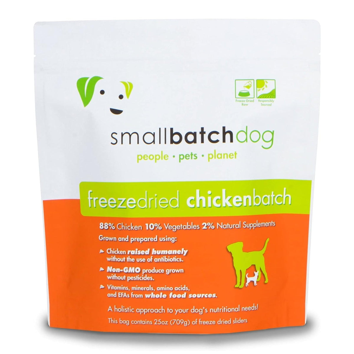 Small Batch Freeze Dried Chicken Sliders - 25oz.