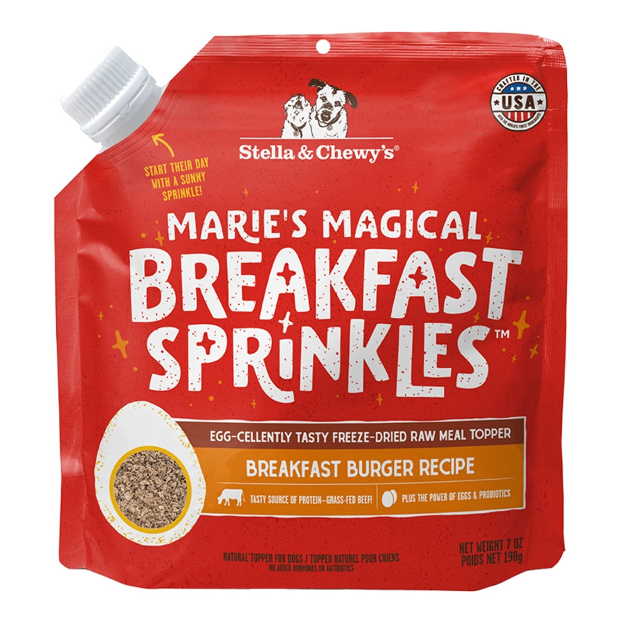STELLA & CHEWY'S DOG FREEZE DRIED MAGICAL BREAKFAST SPRINKLES BURGER 7OZ