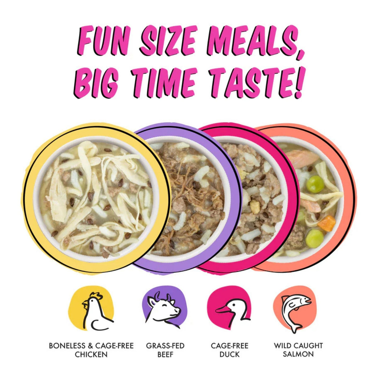 BFF Dog Fun Size Sampler Variety 2.75oz. - (Case of 8)