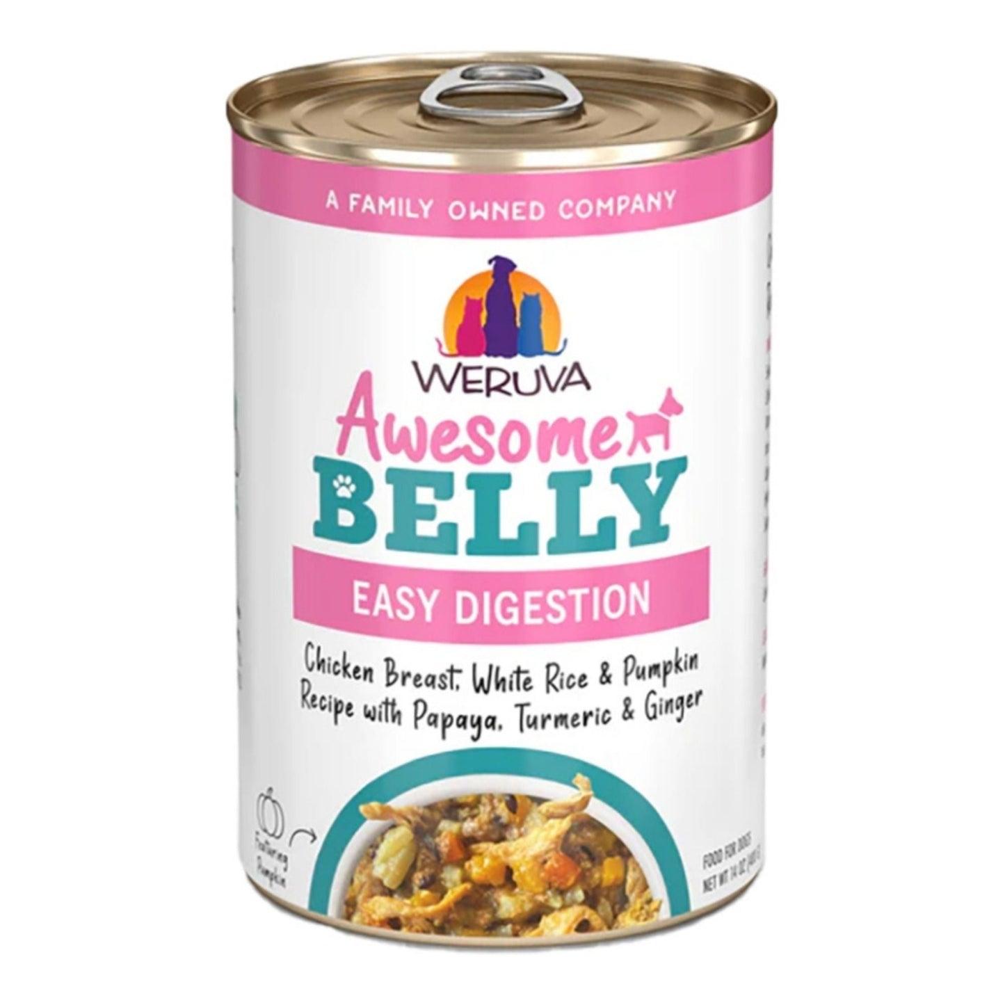 Weruva Dog Belly Chicken & Veggie 14oz. (Case of 10)