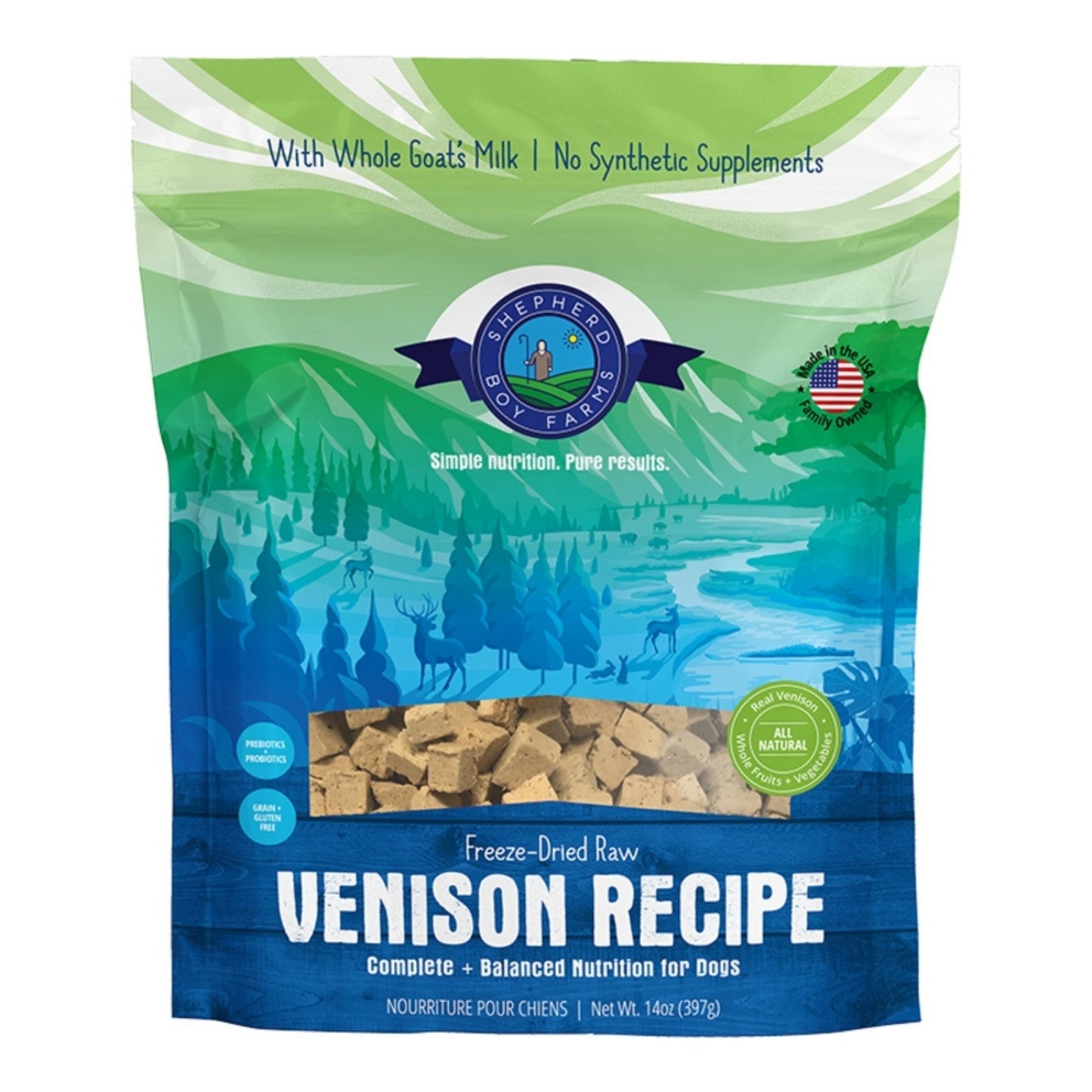 Shepherd Boy Farms Dog Freeze-Dried Venison