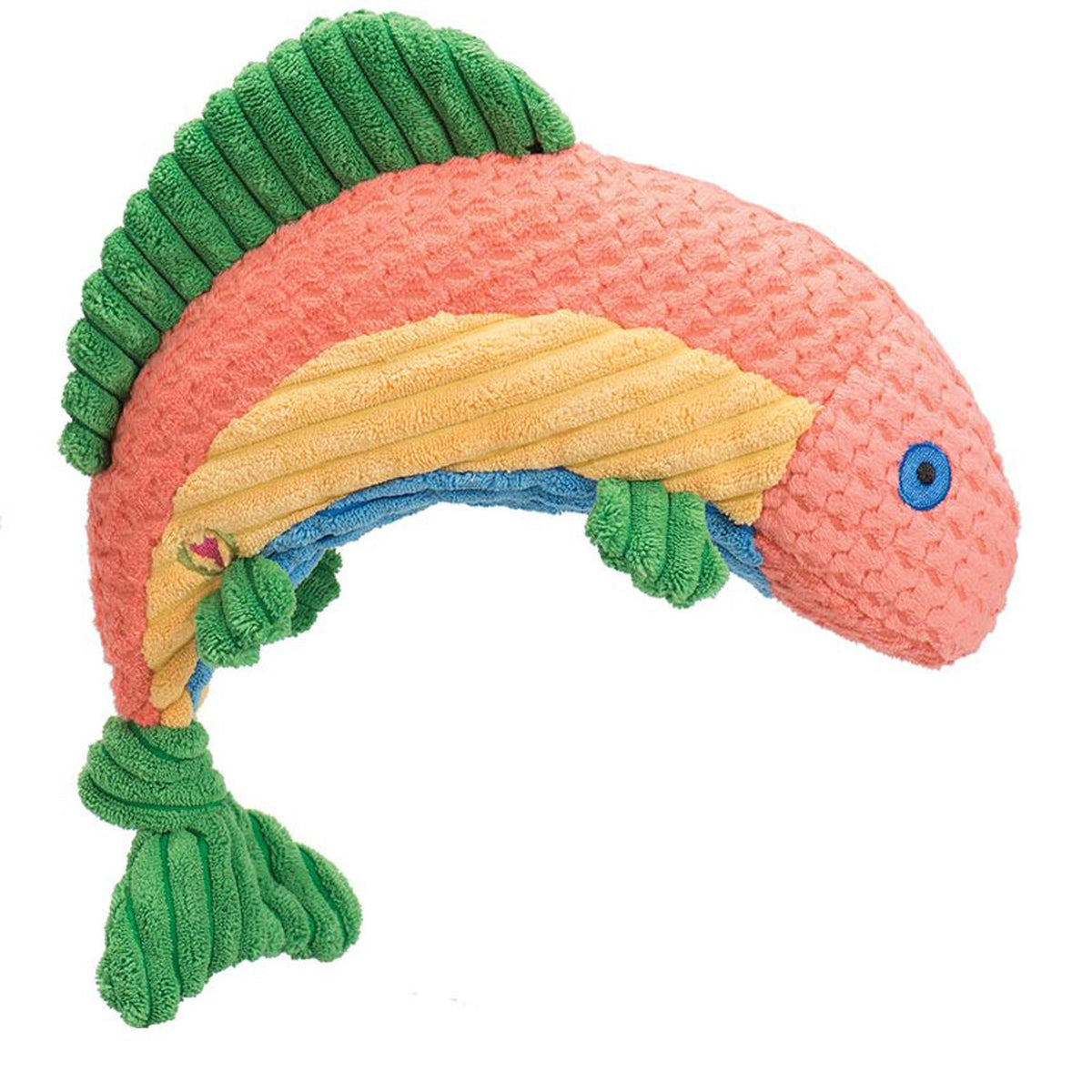 Hugglehounds Dog Knottie Rainbow Trout Small