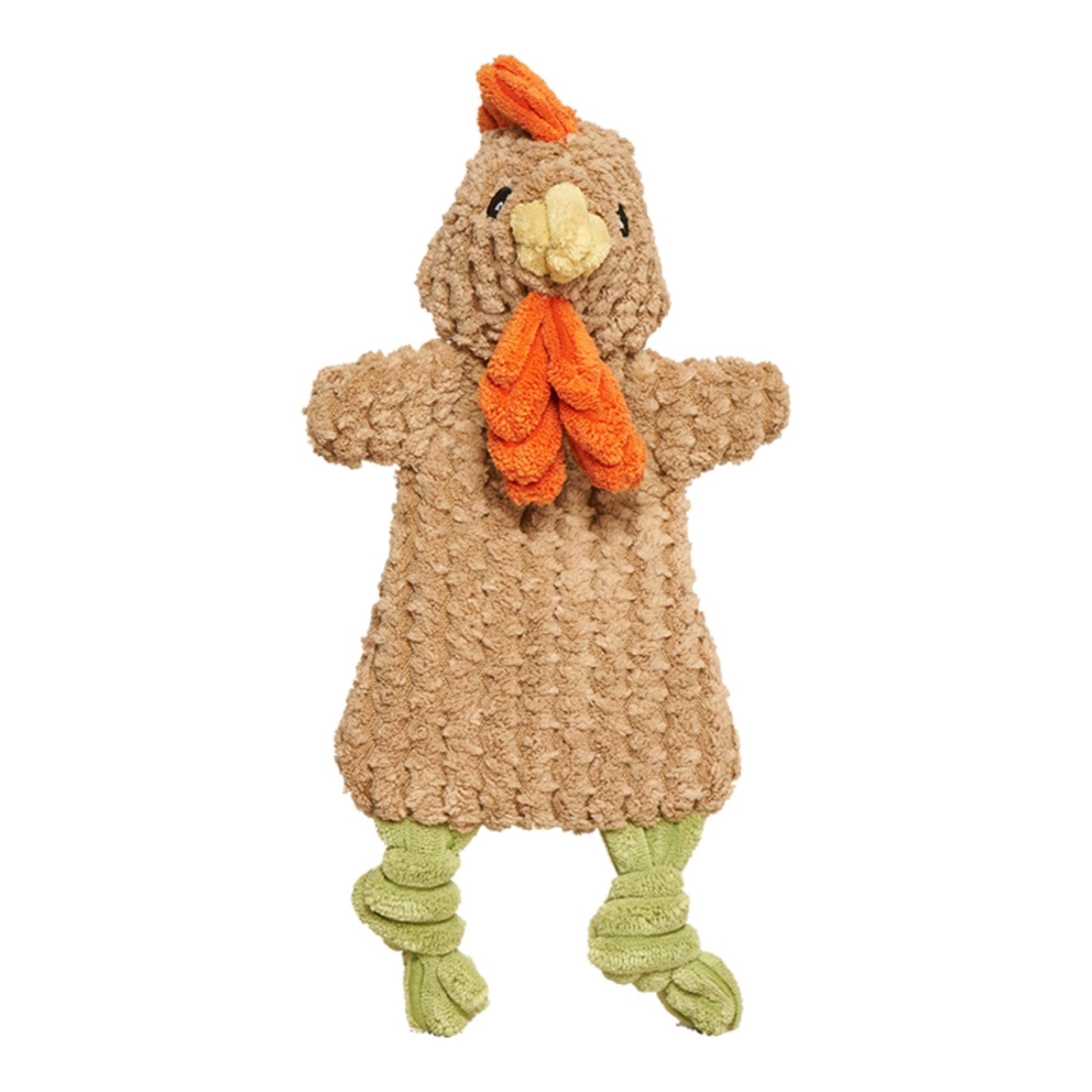 Hugglehounds Dog Huggleflatties Pasture Pals Small - 3 Pack (Barley Horse Hopper Frog & Rusty Rooster)
