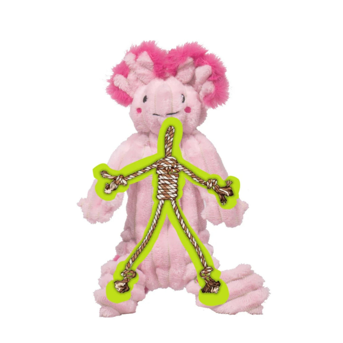 Hugglehounds Dog Rope X Brace Axolotl Small
