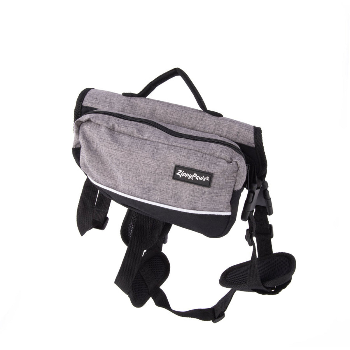 ZippyPaws Backpack For Dog Graphite, 1ea/SM