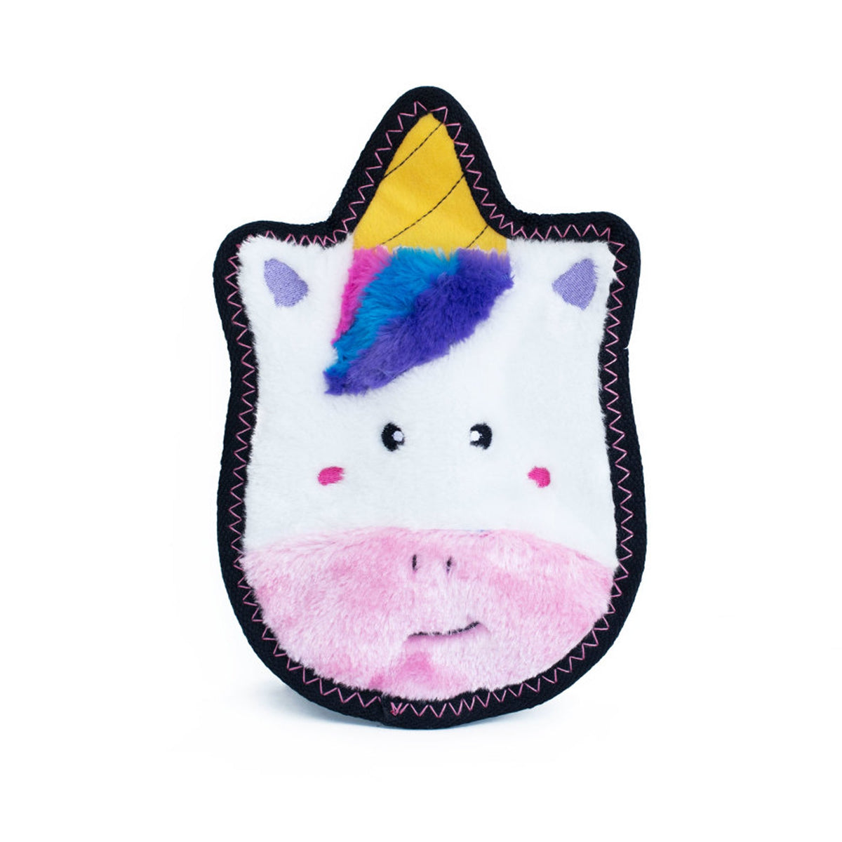 ZippyPaws ZStitch Sprinkles the Unicorn Dog Toy 1ea/MD