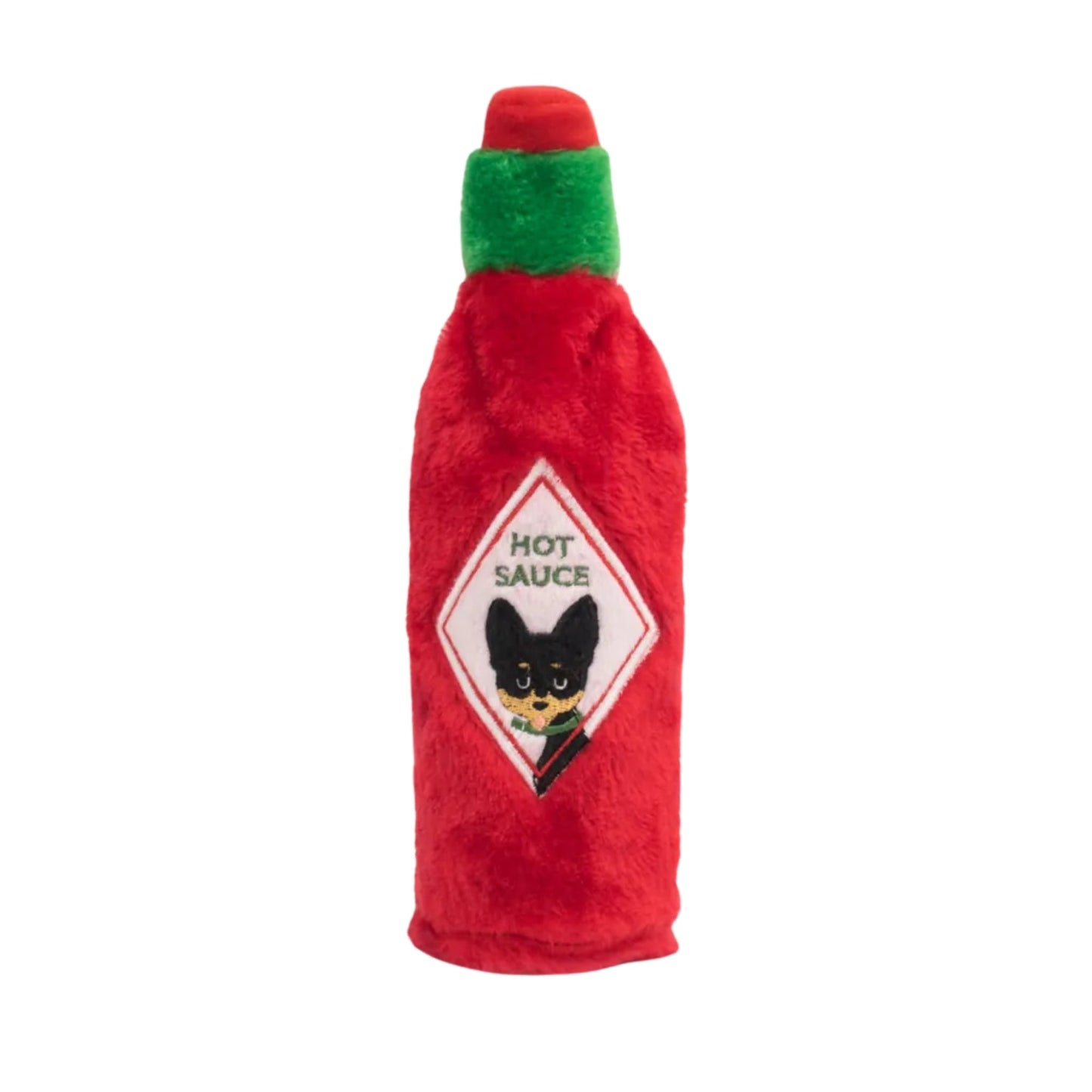 Zippypaws Crusherz Hot Sauce Pupbasco Red Medium