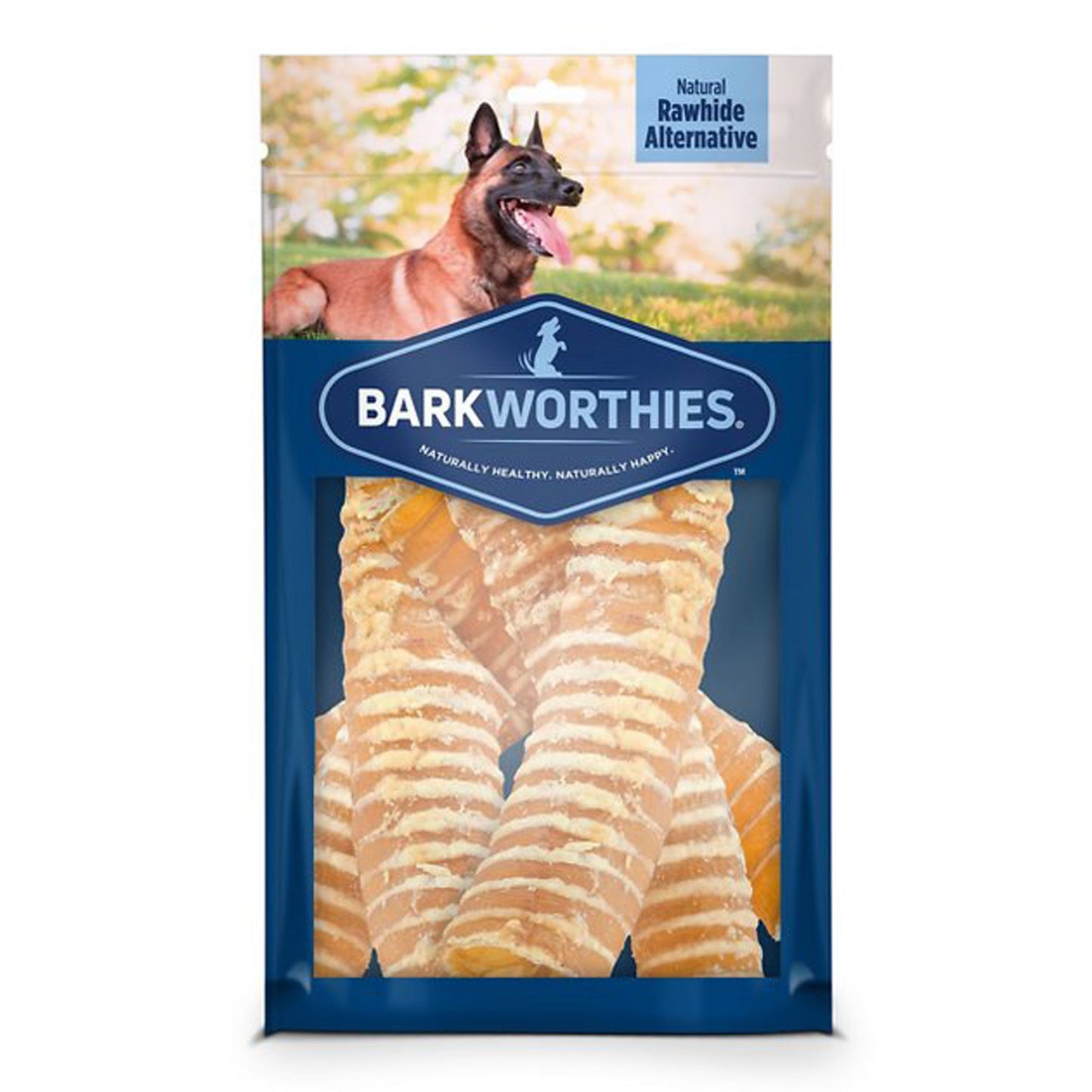 Barkworthies Dog Trachea Beef 4-8 Inch*