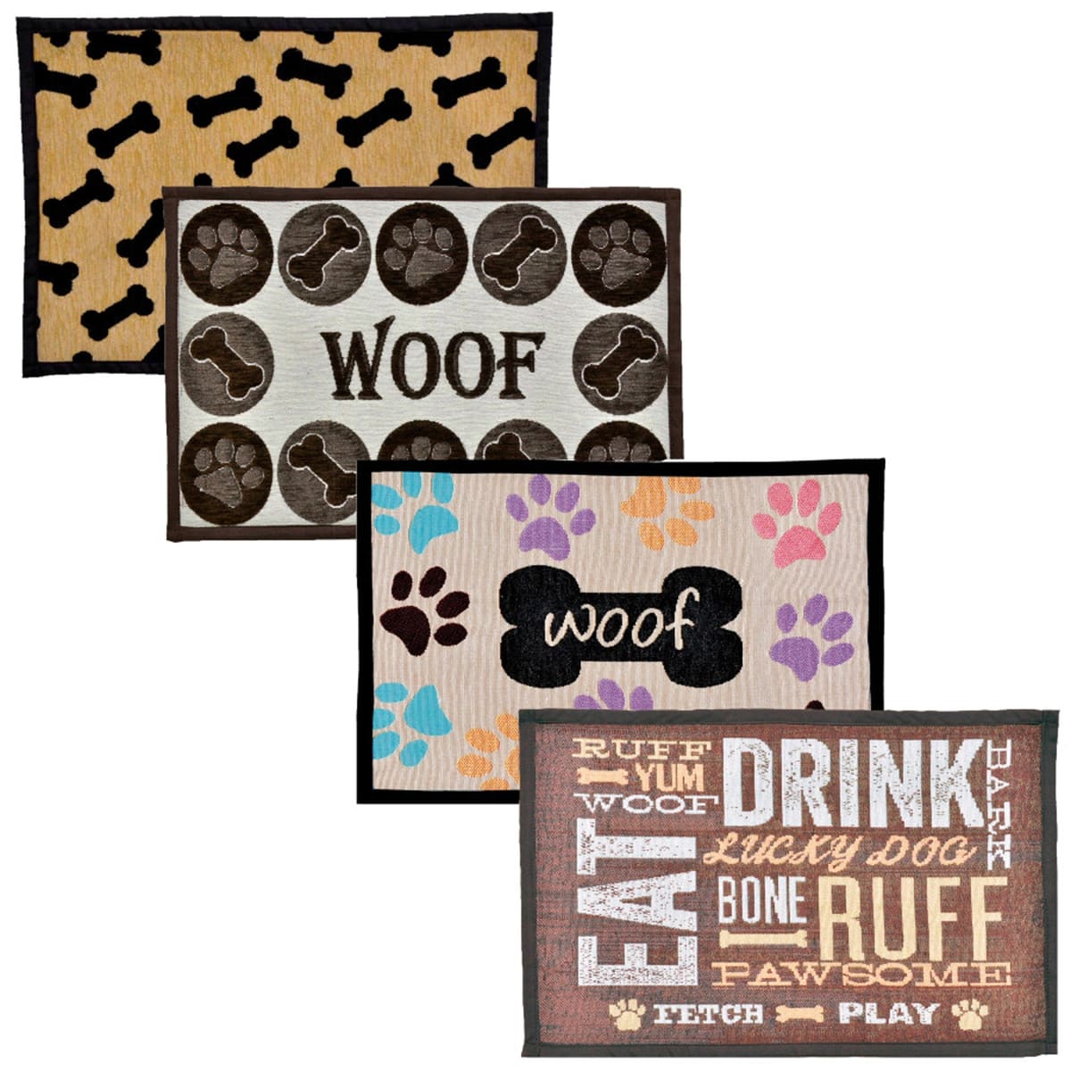 Loving Pets Bella Fashion Mats Assorted, Assorted, 1ea