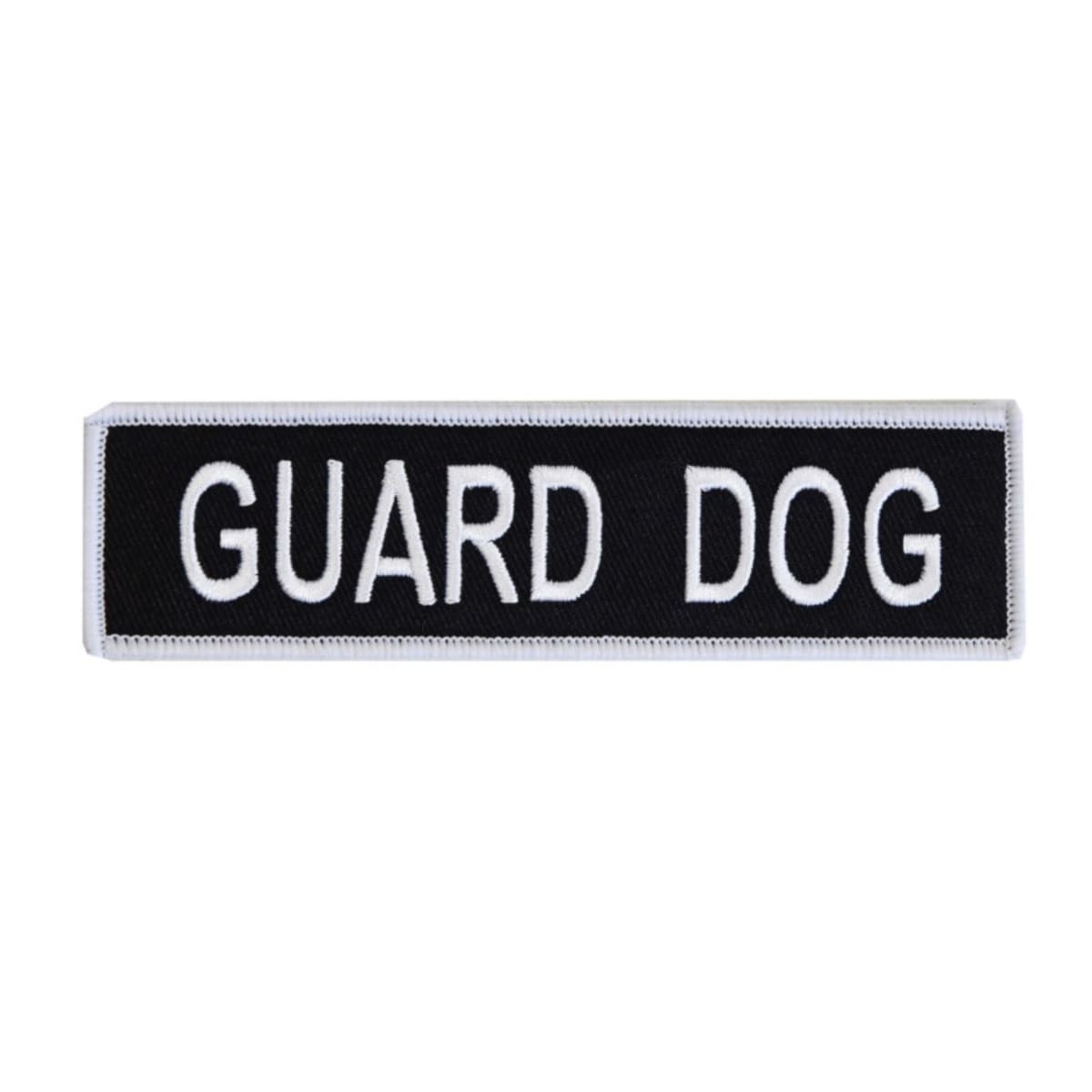 Boss Dog Tactical Harness Patch Guard Dog, 6ea/Large Default Title