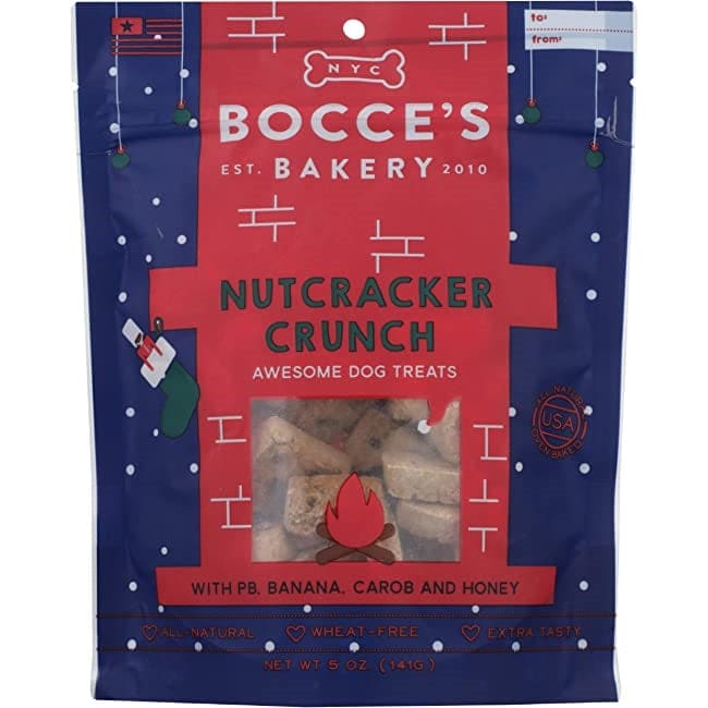 BocceS Bakery Dog Soft Chewy Nutcracker 6oz.