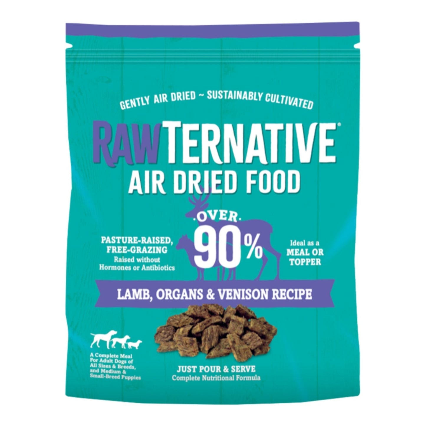 Grandma Mae's Country Naturals Dog Rawternative Lamb & Venison Recipe 5Lbs
